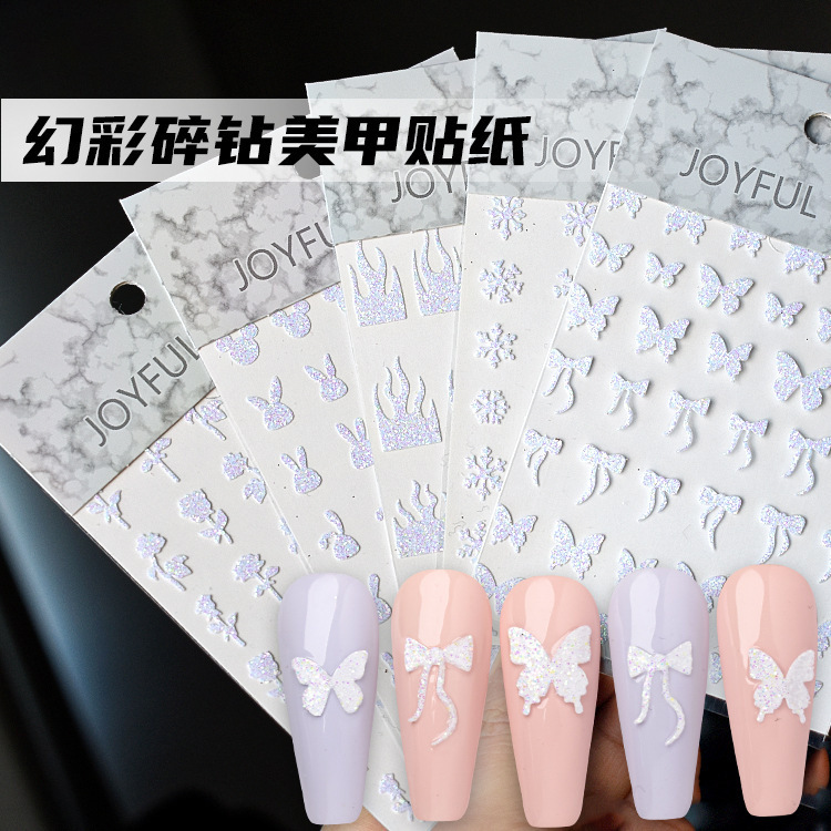 New Sticker Magic Nail Sticker Flower Butterfly Rose Rabbit Flame Snowflake Nail Sticker Decorative Small Pattern New Sticker Magic Nail Sticker Flower Butterfly Rose Rabbit Flame Snowflake Nail Sticker Decorative Small Pattern