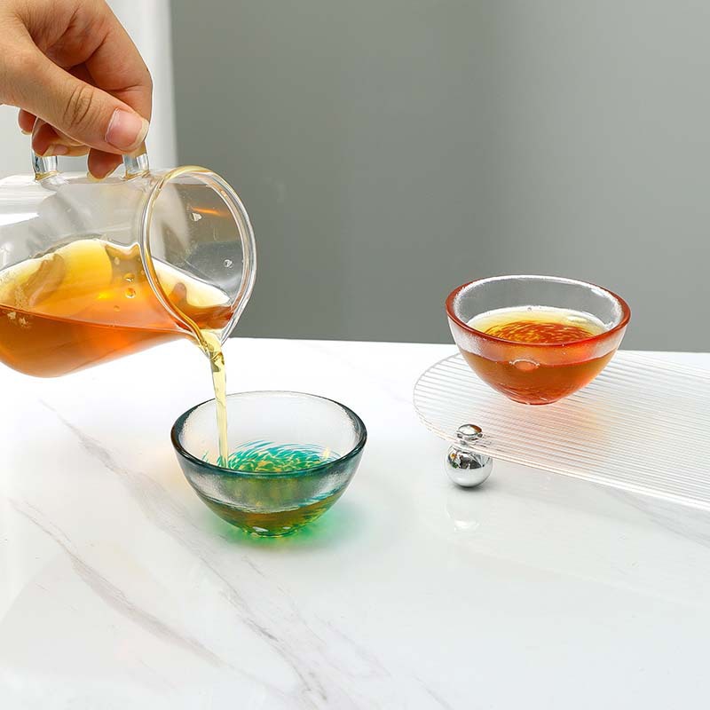 Mini tazas de vino de estilo japonés, tazas de sake de estilo japonés, tazas de sake de estilo japonés, tazas de vino de vidrio, tazas de vino de estilo japonés