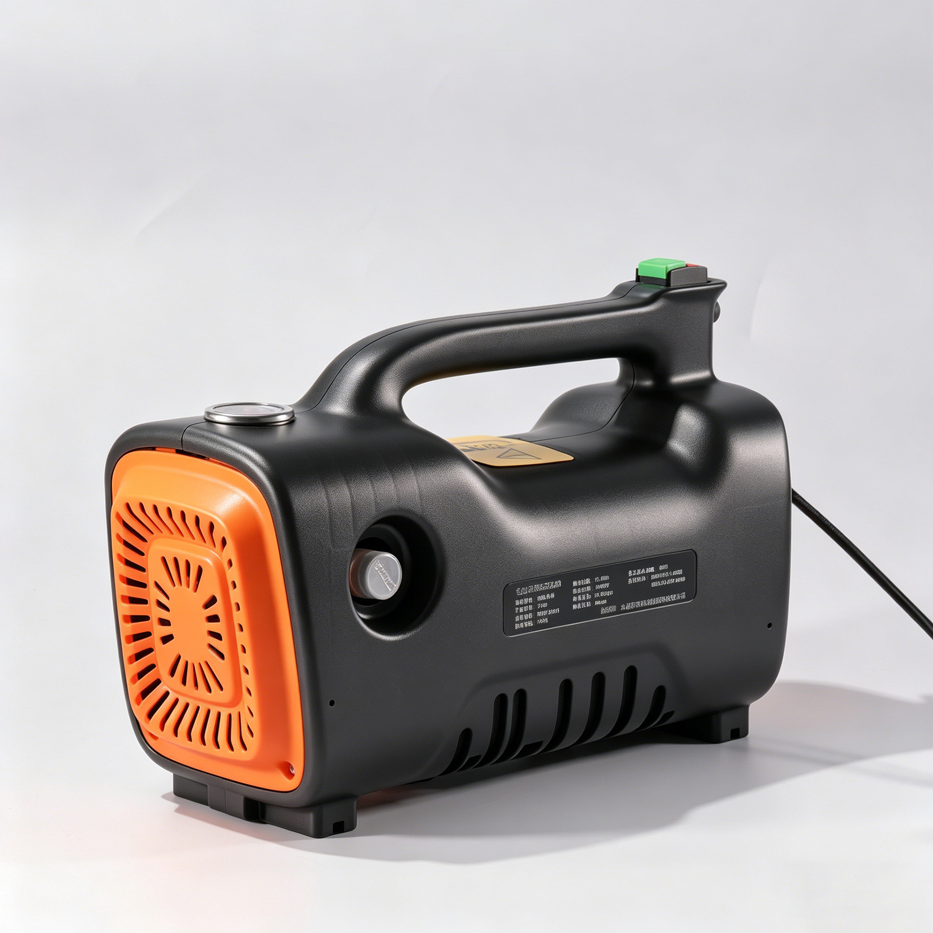 Rongba Household Car Washing Machine, Handheld High-Pressure Water Pump, 220V High-Power Car Washing Water Gun, Portable Powerful Floor Cleaning Motor