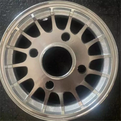 Tricycle wheel Four Wheeler aluminum: Hub - 300-8-tricycle-rear-wheel-185-wide-diagonal-hole-spacing-100