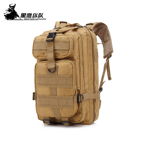 Blackhawk Column Oxford Cloth Camping Waterproof Large Capacity Sports Outdoor Camouflage Tactical Backpack Men's Backpack