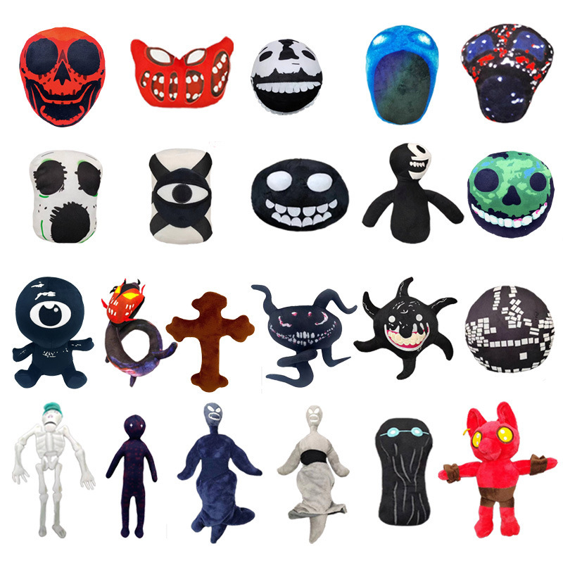 Cross-Border Doorsrobloxfigure Plush Toy Escape from the Haunted House Doll Trendy Mini Toy