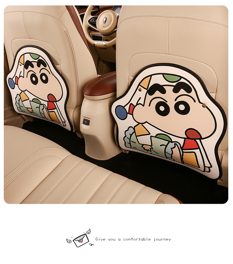 Pajamas, New Style, Cartoon Cute Car Seat Back Anti-Kick Pad, Simple and Comfortable Storage Bag, Anti-Kick Pad, Anti-Dirty Pad