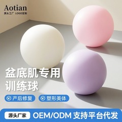 普拉提小球25cm磨砂麦管球健身体操运动球蜂腰翘臀私密防爆瑜伽球