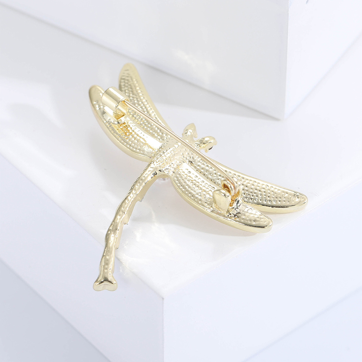 Alloy Material Dragonfly Pattern Elegant Simple Style Pin Dragonfly Alloy Women's Brooches