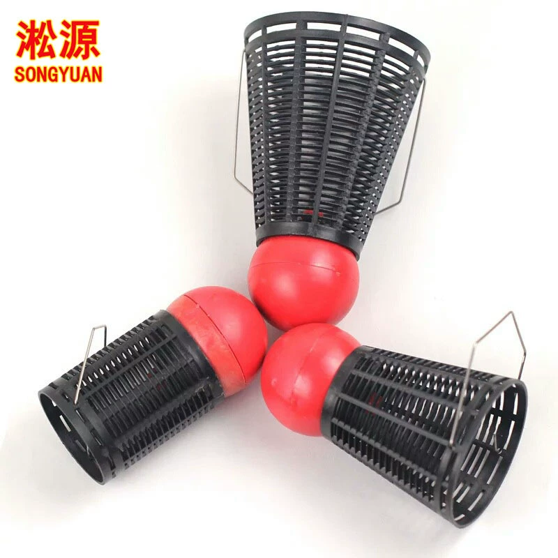 Оптовая Продажа с фабрики бадминтон гнездовая машина раковина приманка клетка рыболовные снасти аксессуары рыболовные принадлежности оптом