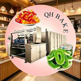 食品专用软糖成型机械 多口味夹心软糖设备 自动化糖果软糖浇注成