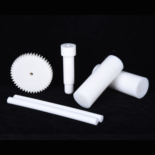 White Pom Rod Anti-Static Steel Rod Pc Plastic Rod White Polyoxymethylene Solid Round Rod