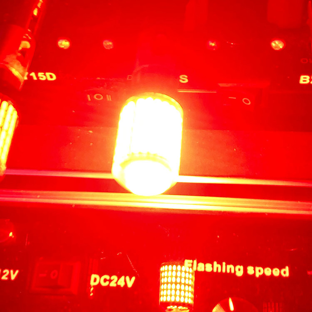 Brake light: Qìchē Brake Light 3014 - red-1156ba15s