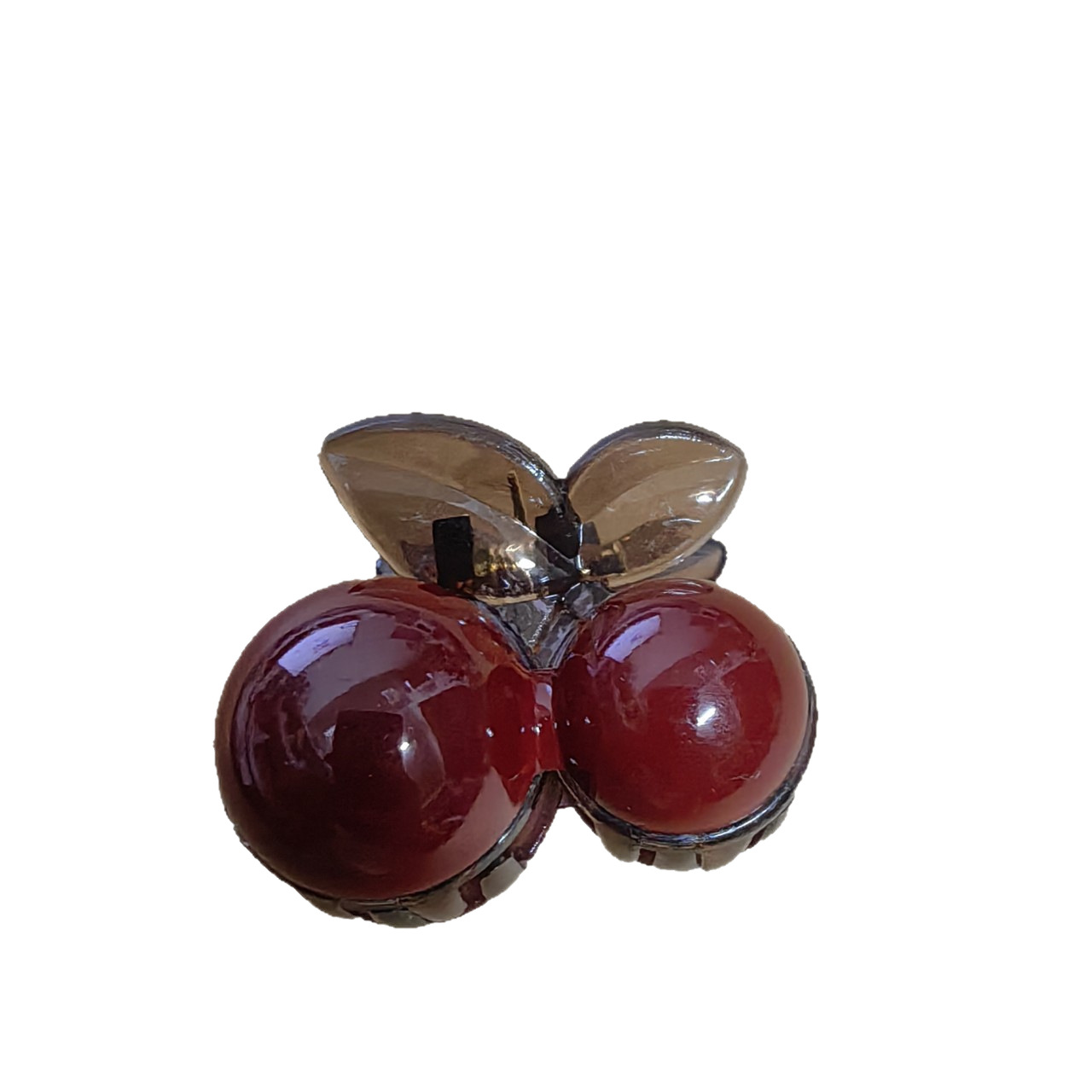 Ancora fermaglio a forma di ciliegia per capelli accessorio donna_voghion.com