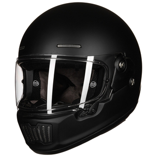 Motorcycle Full-Face Helmet for Men, Cool Motorcycle, Women's National Trend, Cruise, 3C Certified Retro Helmet, Universal for All Seasons