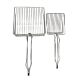 Pet cat litter shovel large wooden handle excrement shovel tofu stainless steel metal cat excrement shovel cat cleaning tool