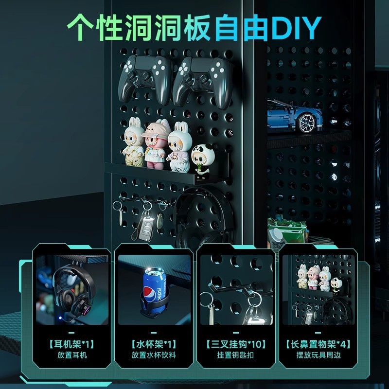 無垢材のコンピューターデスク、小さなホームベッドルームeスポーツデスク、デスクトップはホストモバイル小型テーブルを収納でき、ベッドサイドのホールボード|undefined