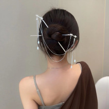 网红同款发簪简约现代日常簪子女古风汉服头饰盘发钗感钗子潮