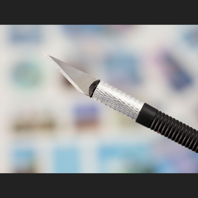 ダーシュゴムスタンプ彫刻ナイフ携帯電話フィルム彫刻ナイフペンナイフ学生ノートブックユーティリティナイフ紙切断 1 刃|undefined