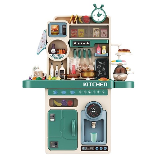 Children's kitchen toy set play house toy spray little girl cooking cooking toy Christmas gift