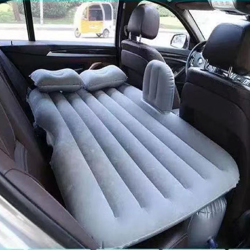 Fuente de la fábrica suministros interiores coche plegable cama inflable flocado coche colchón inflable SUV viaje cama inflable