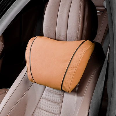 Audi Seat Cushions, Lumbar Support — Headrest - k-type-golden-brown-1-headrest