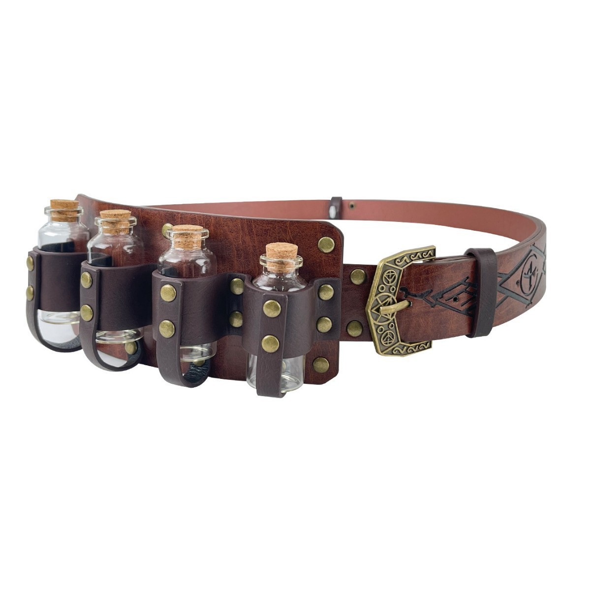 브라운 패니팩 + 벨트