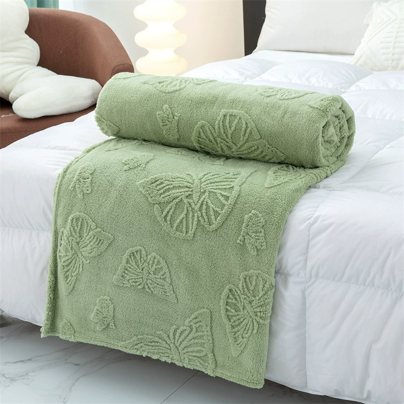 Одеяло фланелевое одеяло Таффо одеяло жаккардовое одеяло трансграничное одеяло Одеяло Одеяло Одеяло Офисное обеденное кондиционирование Коралловый бархат