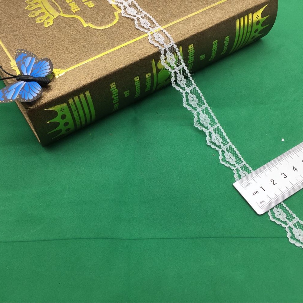 福建蕾丝花边无弹蕾丝花边厂家直销长期现货供应168-1#宽度1.5CM