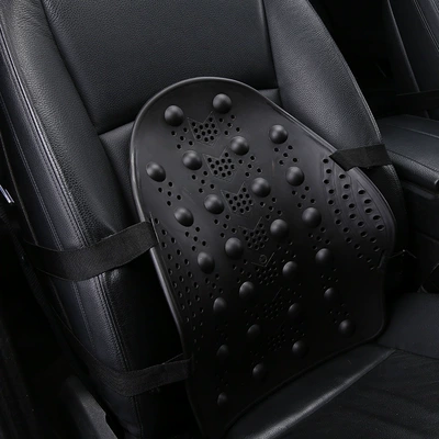 Car Lumbar Support Cushion for Office Seat, Breathable Double Back Cushion for Summer Use