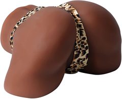 棕麥色實體硅膠娃娃下半身大屁股真人陰道臀部倒模飛機杯sex toy