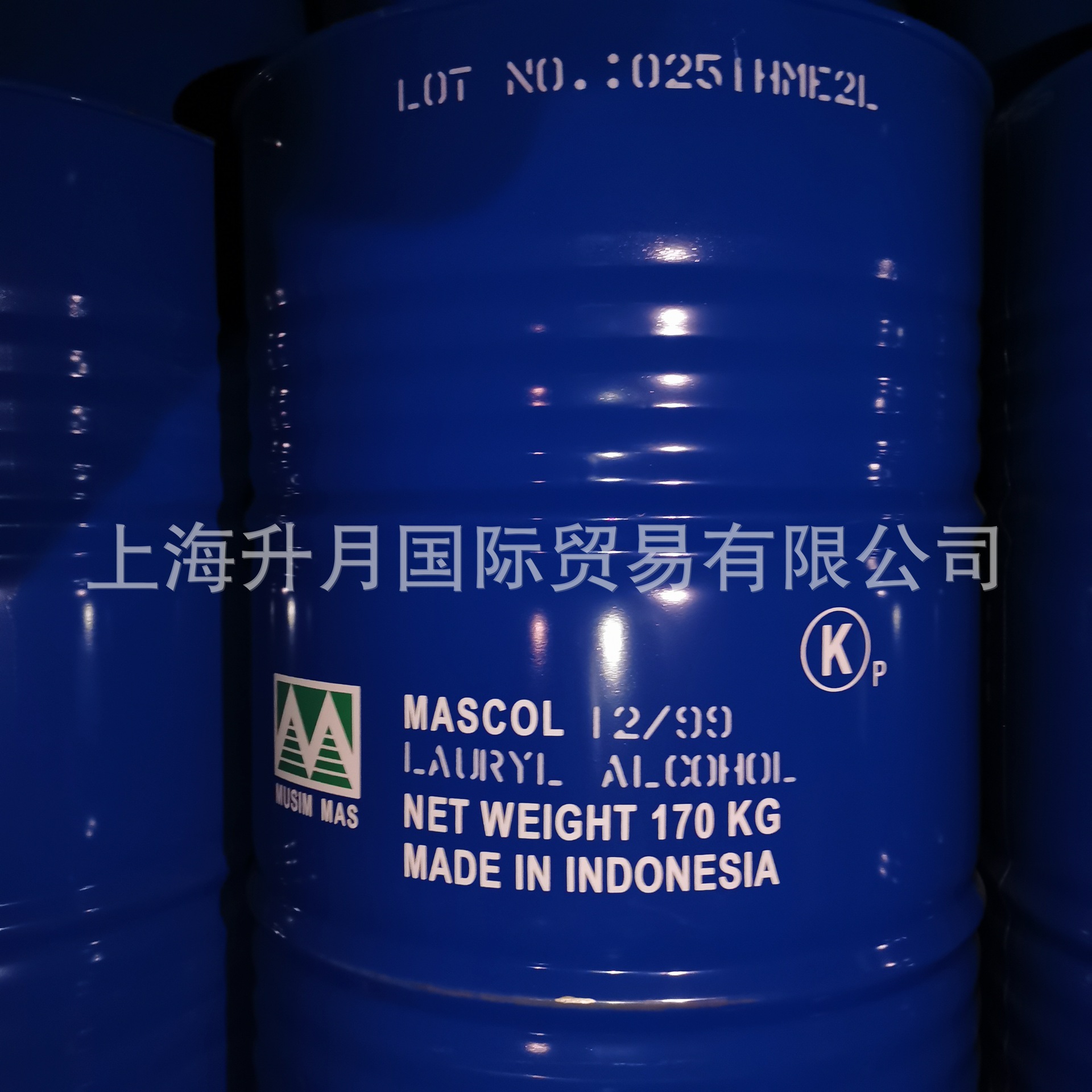 供应原装 十二醇（C12醇）春金月桂醇国外工厂直发 170Kg/桶