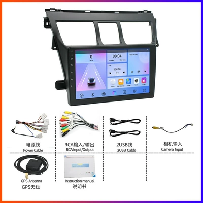 DVD Navigation – Navigation Screen for Camry - 08-13-models-vios-9inch-official-standard-configuration-264greversing-rear-view