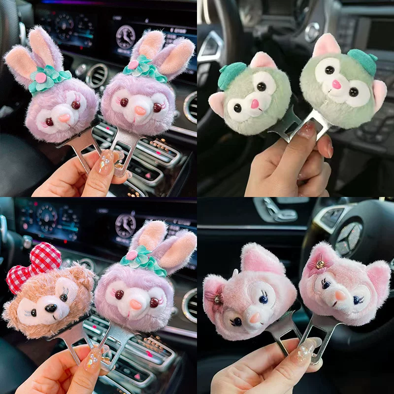 Декорированная плюшевая фигурка в виде маленькой феи с машинной safety plug-in лентой крепления, встроенная пряжка внутри автомобиля