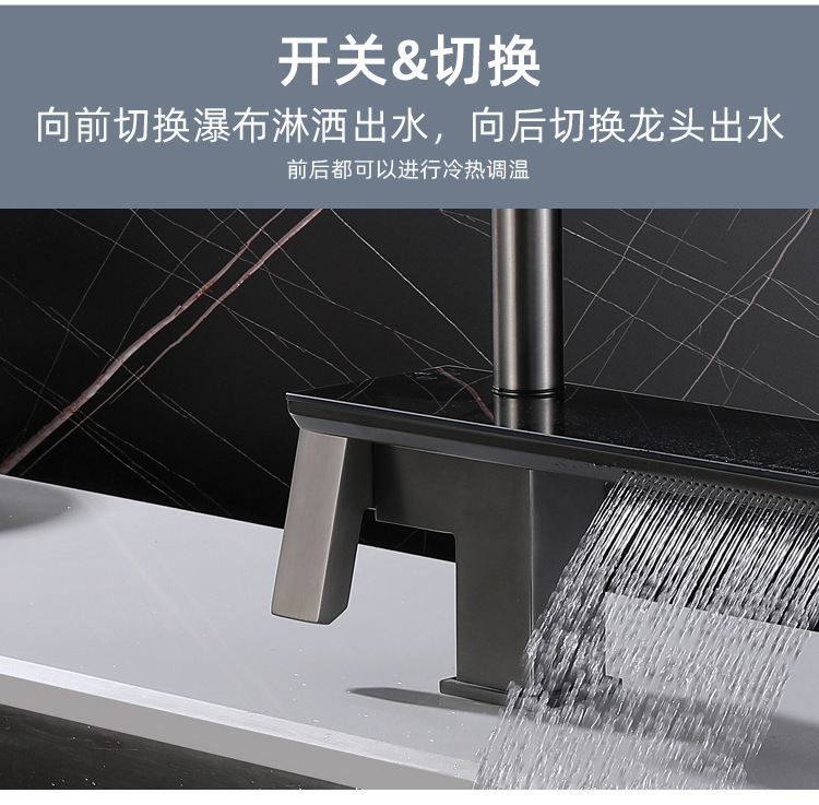 American-style sus304 stainless steel sink faucet, retractable and pull-out sink, single-hole kitchen faucet undefined