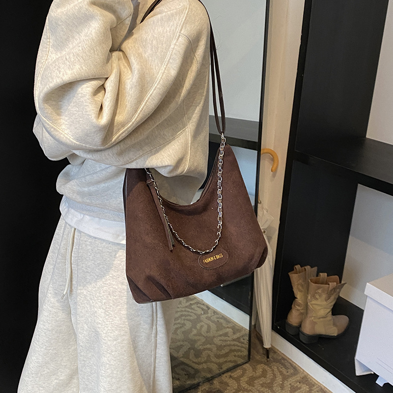 Este año, la moda de moda de peluche de peluche bolso de viaje para mujeres 2024 nueva moda versátil bolso de mochila