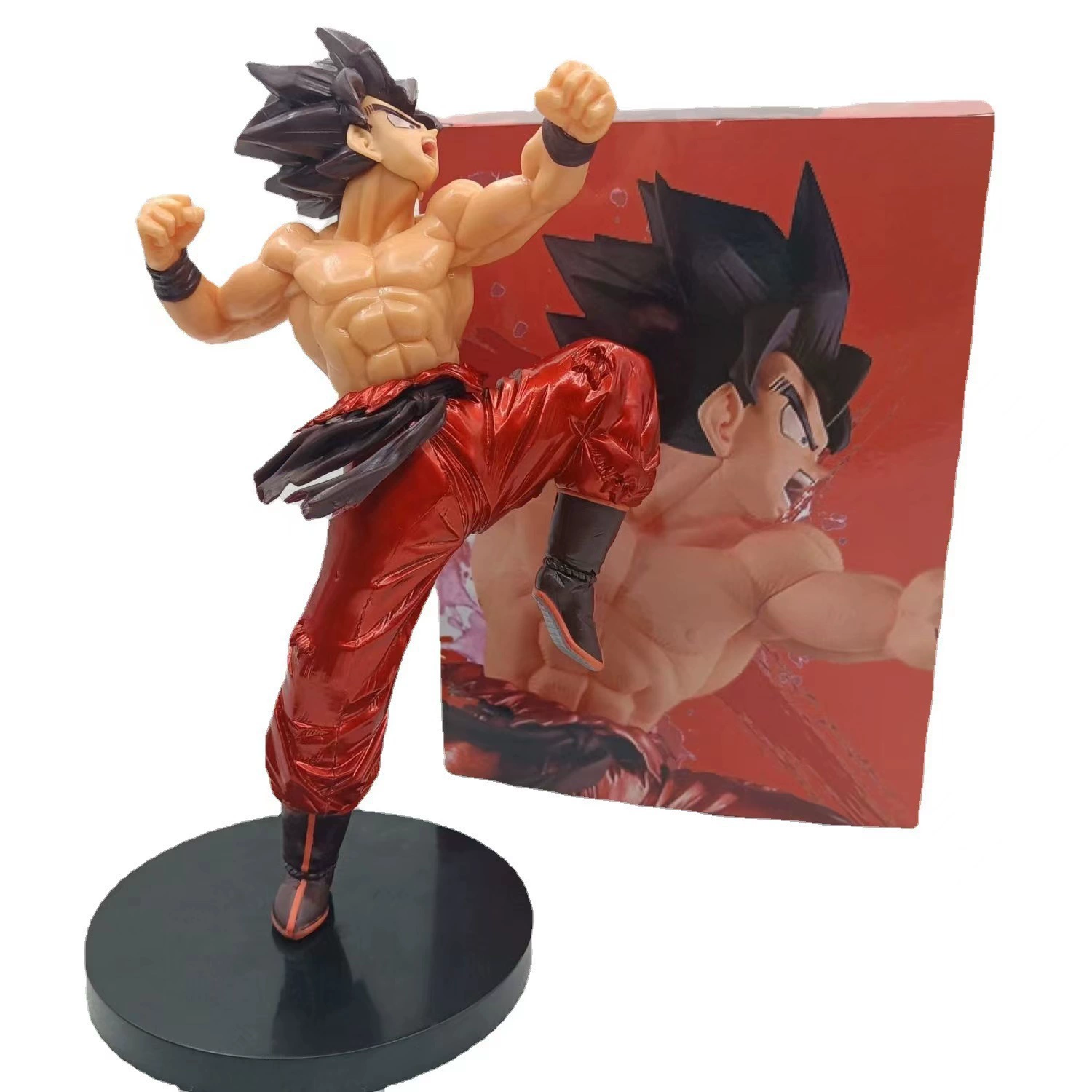 Семь драконьих шар Saiyan's кровь Солнца Укун Король Боксинг Вукон аниме модель ручной
