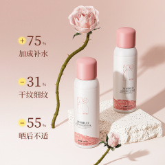 バラの紅茶エキスに水を補給してスプレーします。