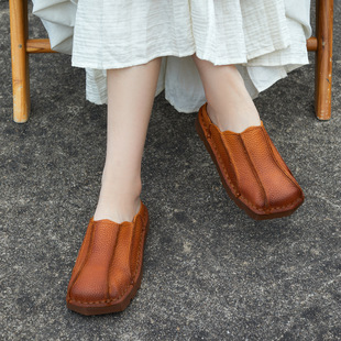 ���^����ЬŮ2026�����¿���Ƥƽ���͹��ֹ��ް�����Ь�⴩����Ь