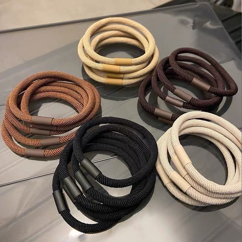 한국식 고급 센스 헤어 밴드 헤어 로프 Ins 높은 뷰티 가치 우아한 헤어 로프 여성 올매치 간단한 높은 피니 테일 고무 텐돈