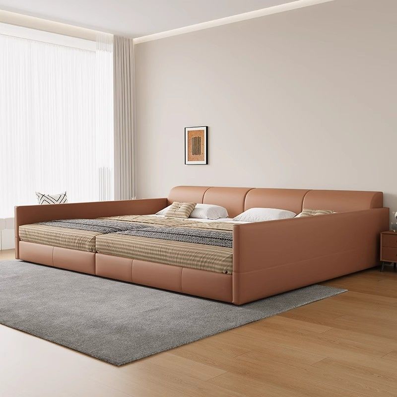 Tatami Bed, Family Bed, Family Bed for a Family of Three, Second Child Family Bed, Super Large Bed, Modern Simple Double Bed