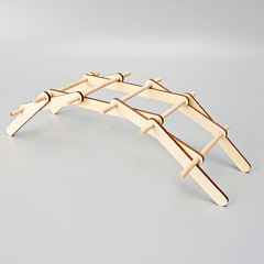 Bilie Bridge Technology Small DIY Invention Arch Bridge Mechanics Superposition Principle Science Experiment Kit Wholesale