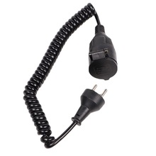 三芯丹麦DEMKO认证电源线三插插头适配家三插国际认证