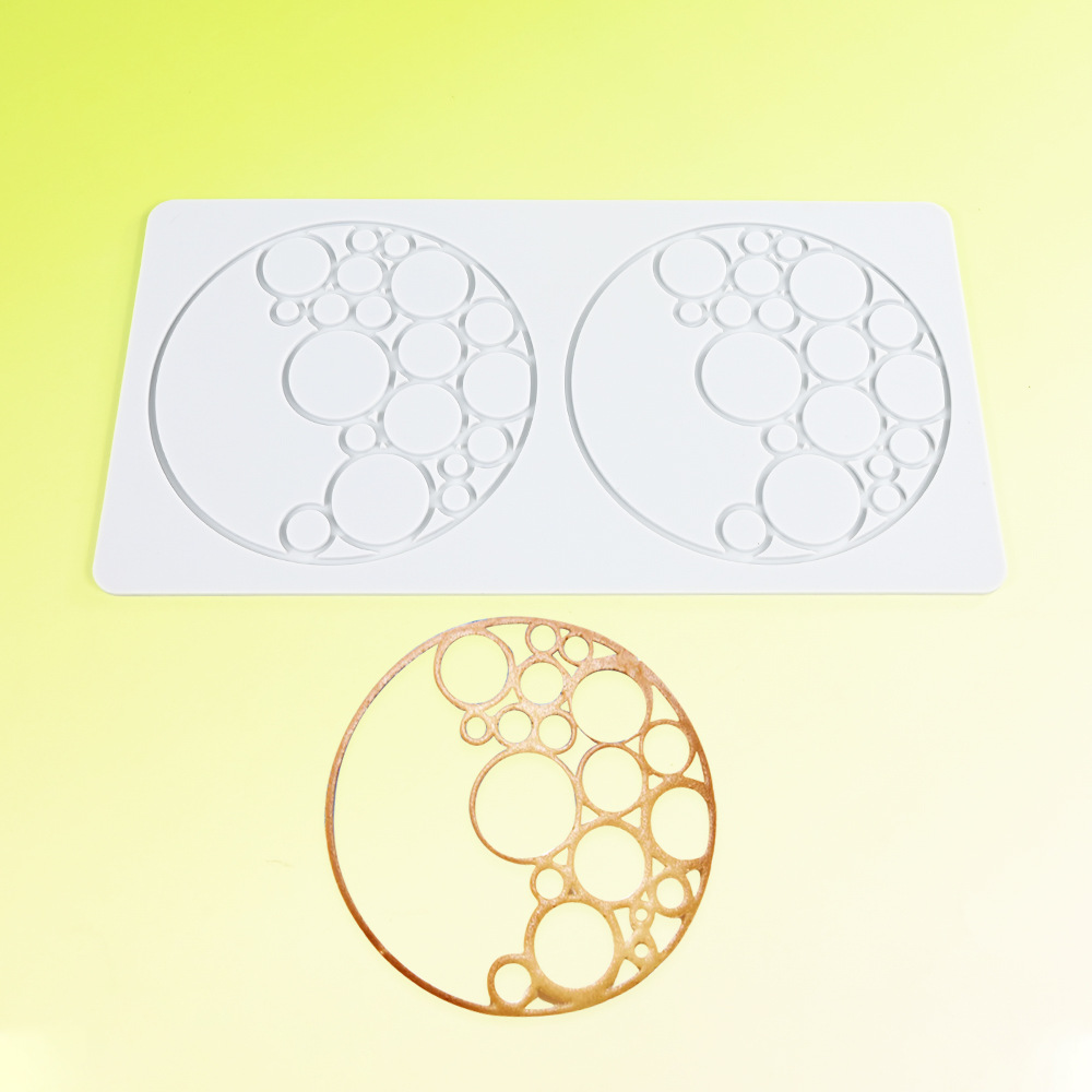 Amor hoja encaje flor lado molde fondant silicona pad cake encaje decoración borde molde silicona fondant molde para hornear