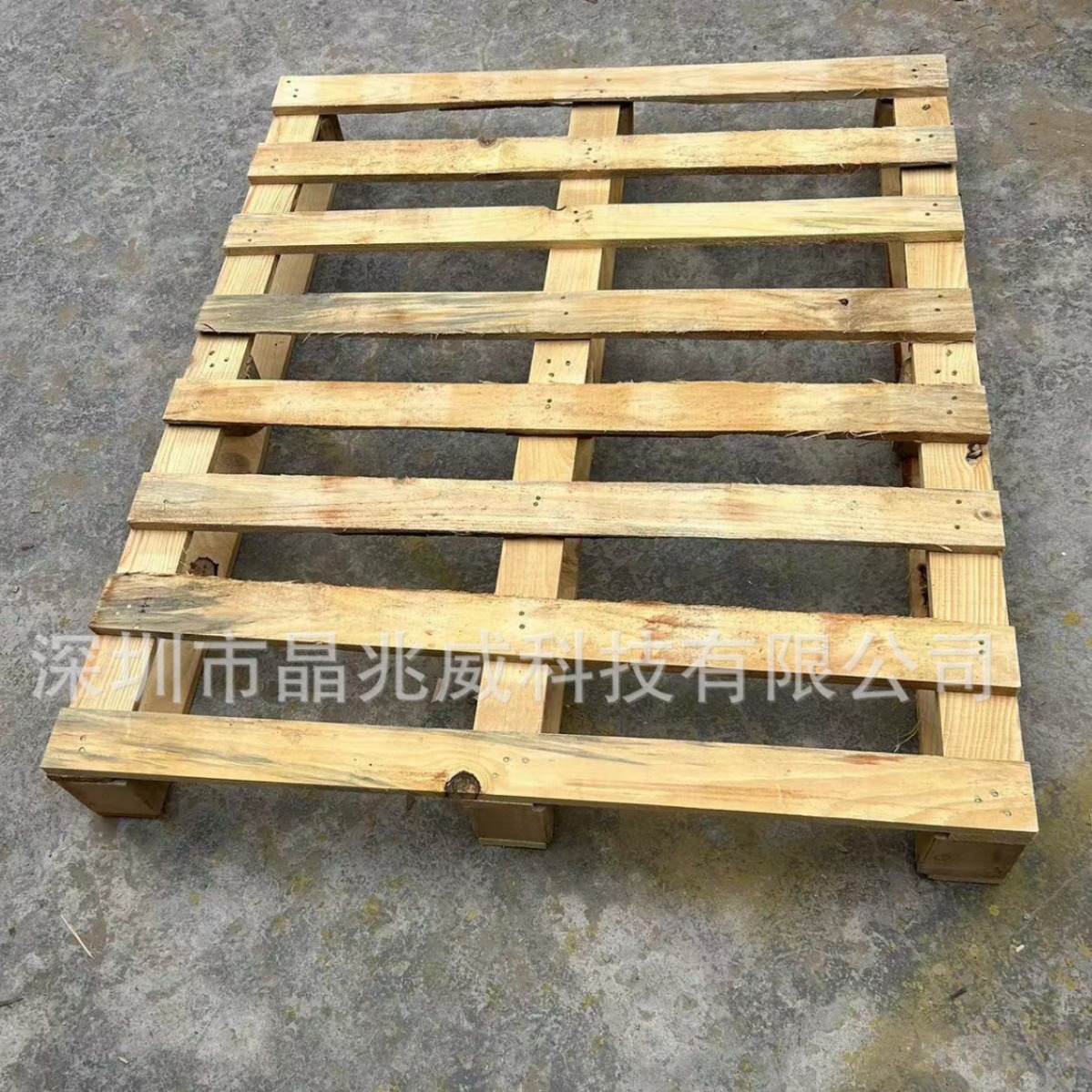 国内普通出货木卡板四面进叉车木托盘周转运输木栈板龙岗工厂木质