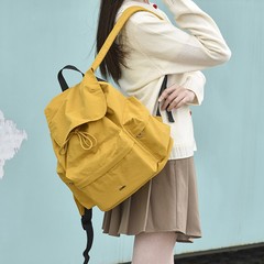 新款休闲双肩包女轻便背包大容量简约男女通用旅游双肩包高级感女