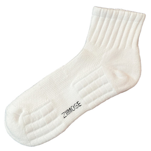 New socks men's mid-calf socks breathable high-quality white sports socks short socks men's towel bottom basketball socks