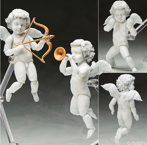 Figma SP-076 桌面美术馆 天使像 丘比特 可动盒装公仔手办