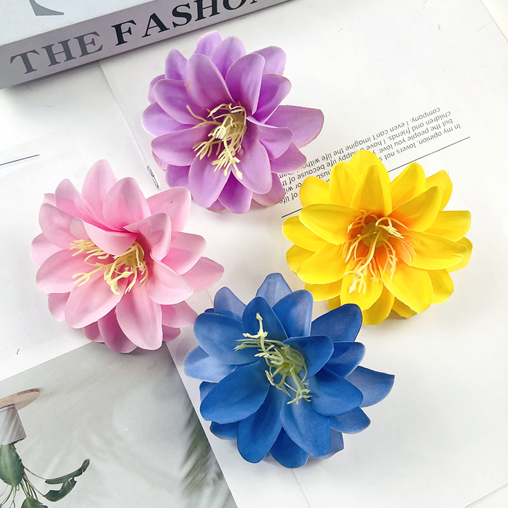 Flor artificial Xihelian diy peonía flor falsa tocado de minorías étnicas horquilla accesorios de fabricación fotografía accesorios florales