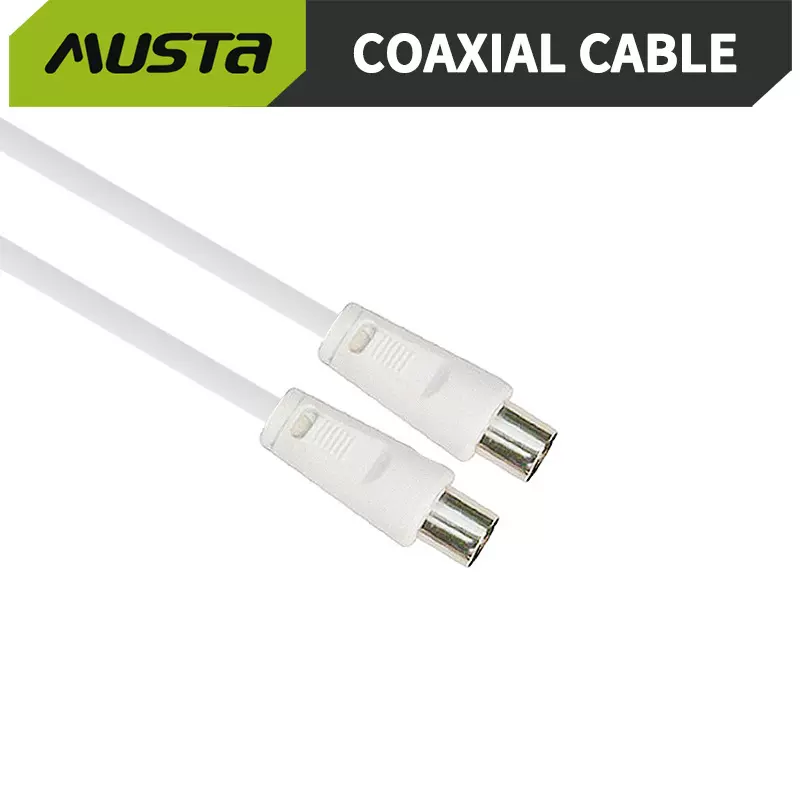 工厂白色高清信号线 TV线 9.5tv延长线 机顶盒闭路电视线