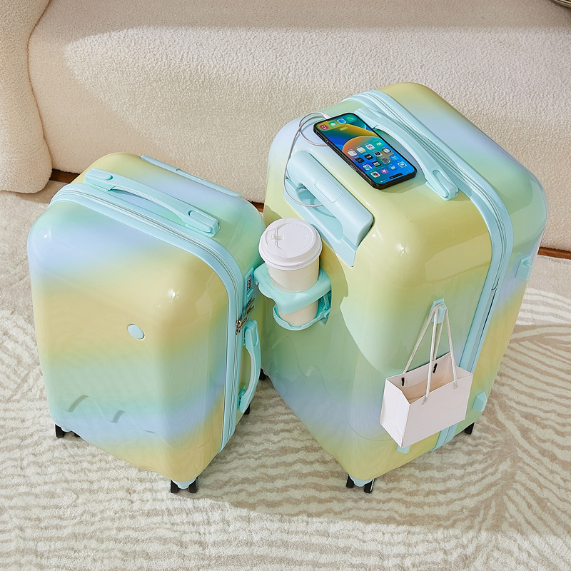 [Fábrica de selección estricta] 37 maletas de 26 pulgadas de gran capacidad de alta calidad de maleta de tracción ligeras