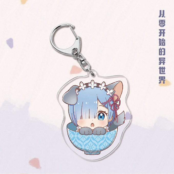 Other Re:Zero Starting Life in Another World Rem Acrylic Keychain