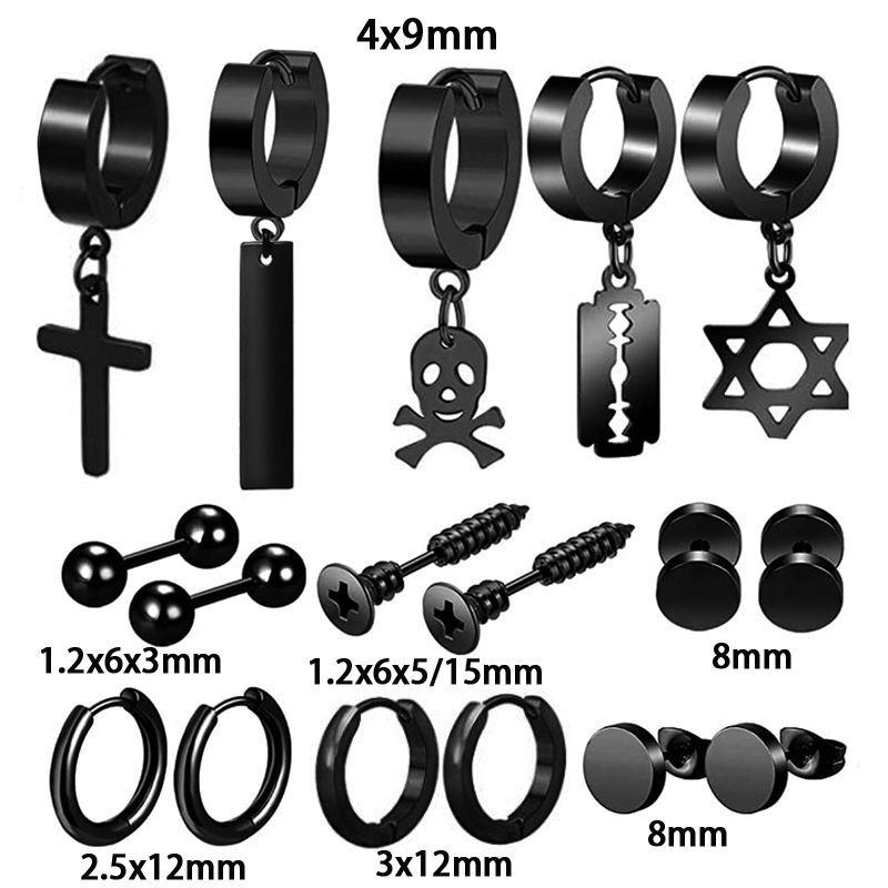 Labret piercing jewelry detail image