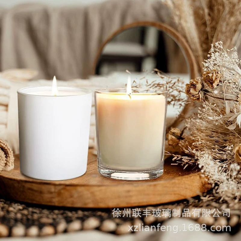 Transparent aromatherapy, high-end candle, simple and elegant design, increased thickness